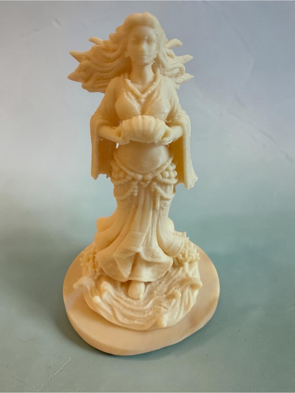 UNPAINTED Decorative SEA GODDESS Figurine - Home Accents